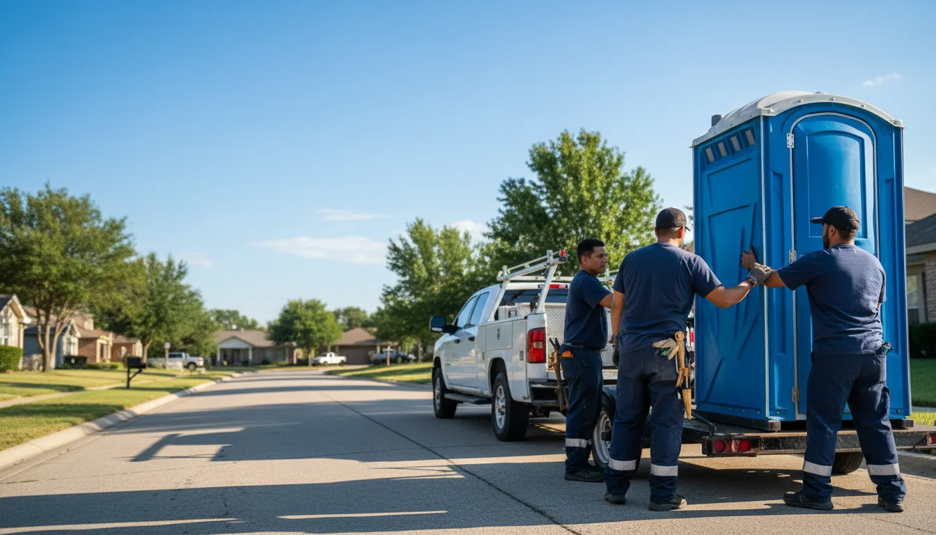 Portable Toilet Rental in Texola, OK near me